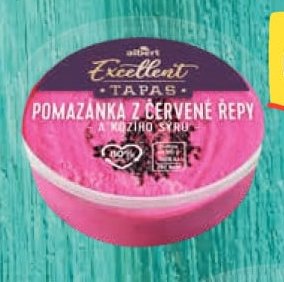 Pomazánka z červené řepy a kozího sýru
