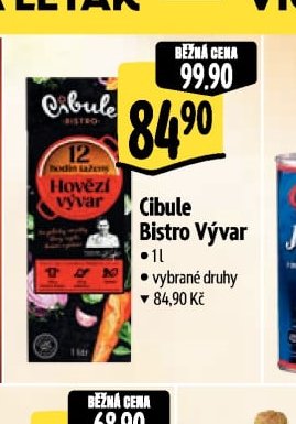 Cibule Bistro Vývar
