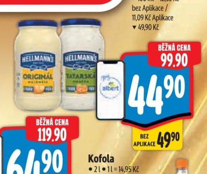 Hellmann's Tatarská omáčka/Majonéza 405 ml