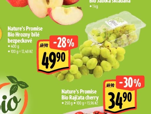 Nature's Promise Bio Hrozny bílé bezpeckové - Albert aktualniletaky.eu