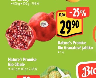 Nature's Promise Bio Granátové jablko - Albert aktualniletaky.eu
