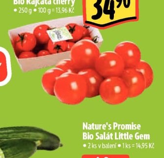 Nature's Promise Bio Rajčata cherry - Albert aktualniletaky.eu