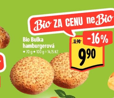 Bio Bulka hamburgerová - Albert aktualniletaky.eu