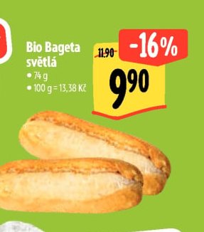 Bio Bageta světlá - Albert aktualniletaky.eu