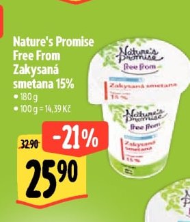 Nature's Promise Free From Zakysaná smetana 15% - Albert aktualniletaky.eu