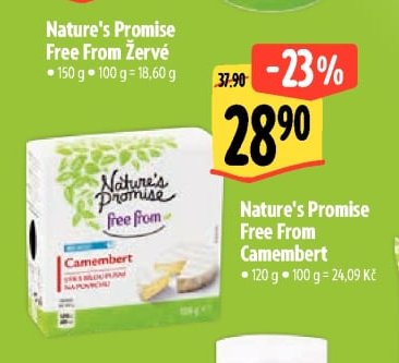 Nature's Promise Free From Camembert - Albert aktualniletaky.eu