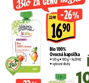 Bio 100% Ovocná kapsička - Albert aktualniletaky.eu