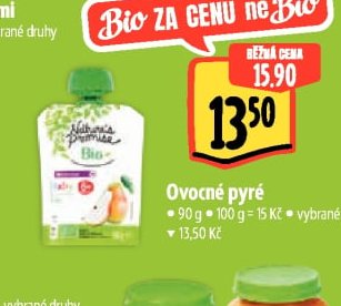 Nature's Promise Bio Ovocné pyré - Albert aktualniletaky.eu
