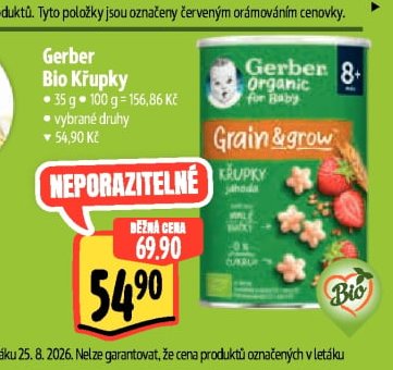 Gerber Bio Křupky - Albert aktualniletaky.eu