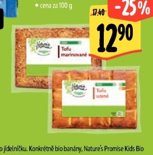 Nature's Promise Veggie Tofu marinované / uzené - Albert aktualniletaky.eu