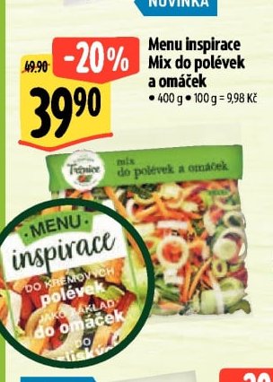 Menu inspirace Mix do polévek a omáček - Albert aktualniletaky.eu