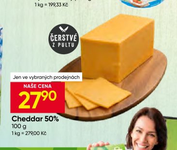 Cheddar 50%