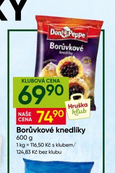 Borůvkové knedlíky
