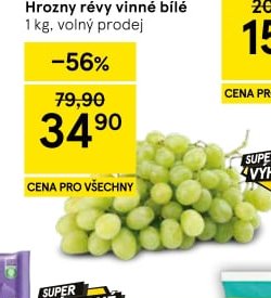 Hrozny révy vinné bílé - Tesco aktualniletaky.eu