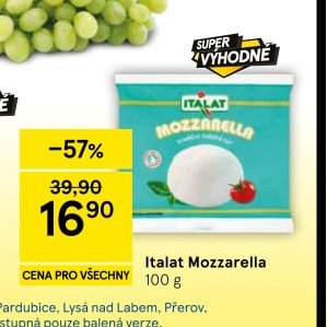 Italat Mozzarella - Tesco aktualniletaky.eu