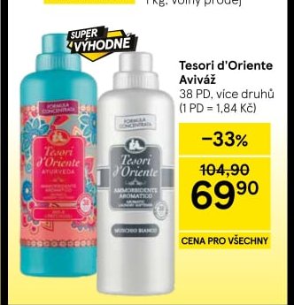 Tesori d'Oriente Aviváž - Tesco aktualniletaky.eu