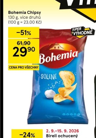 Bohemia Chipsy - Tesco aktualniletaky.eu
