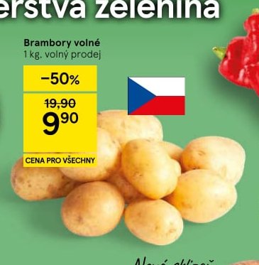 Brambory volné - Tesco aktualniletaky.eu