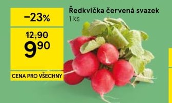 Ředkvička červená svazek - Tesco aktualniletaky.eu