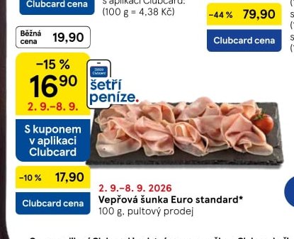 Vepřová šunka Euro standard - Tesco aktualniletaky.eu