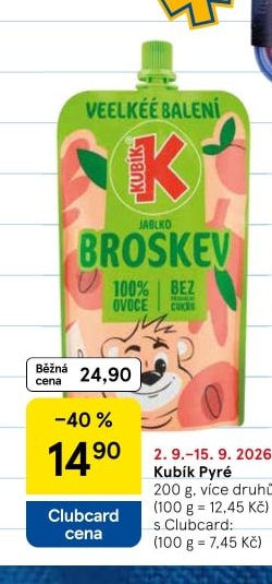 Kubík Pyré 200 g - Tesco aktualniletaky.eu