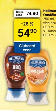 Hellmann's Omáčka - Tesco aktualniletaky.eu