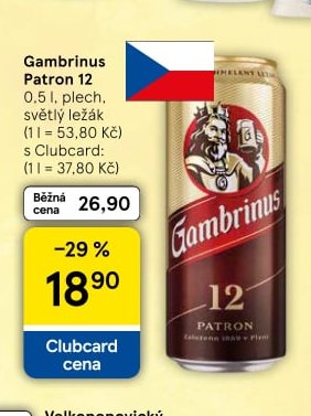 Gambrinus Patron 12 - Tesco aktualniletaky.eu