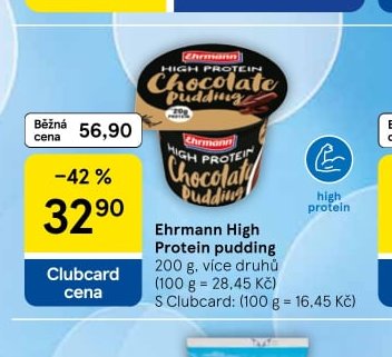 Ehrmann High Protein pudding - Tesco aktualniletaky.eu