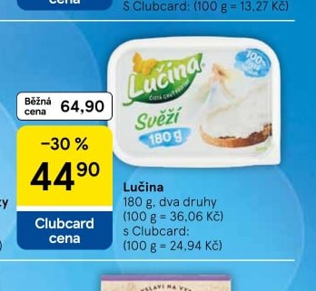 Lučina - Tesco aktualniletaky.eu