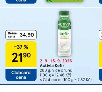 Activia Kefir - Tesco aktualniletaky.eu