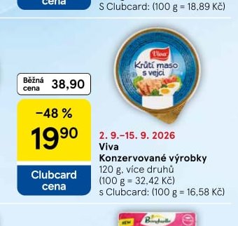 Viva Konzervované výrobky - Tesco aktualniletaky.eu