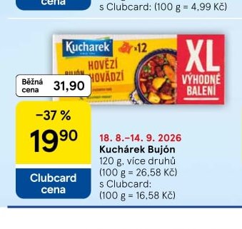 Kucharek Bujón - Tesco aktualniletaky.eu