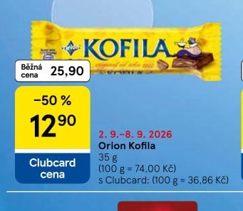 Orion Kofila - Tesco aktualniletaky.eu