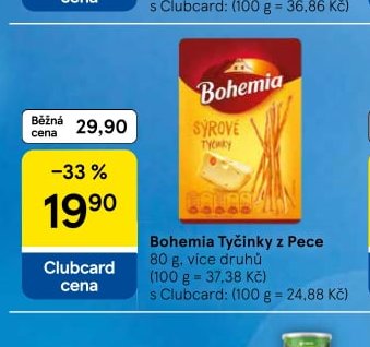 Bohemia Tyčinky z Pece - Tesco aktualniletaky.eu