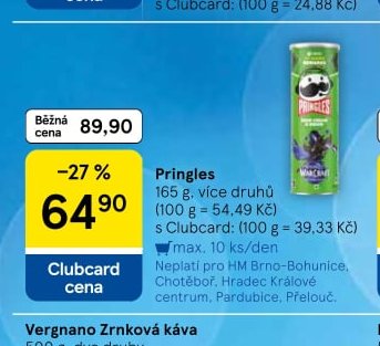 Pringles - Tesco aktualniletaky.eu