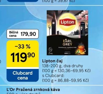 Lipton čaj - Tesco aktualniletaky.eu