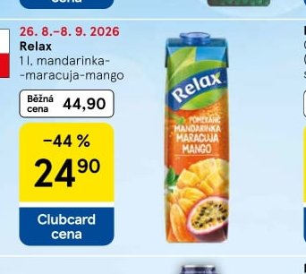 Relax - Tesco aktualniletaky.eu