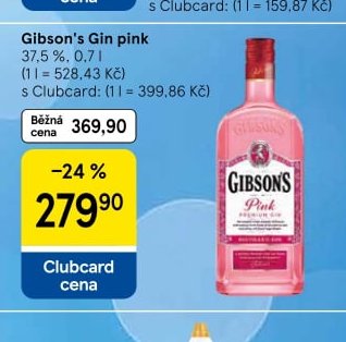 Gibson's Gin pink - Tesco aktualniletaky.eu