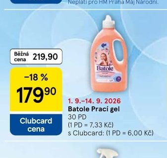 Batole Prací gel - Tesco aktualniletaky.eu