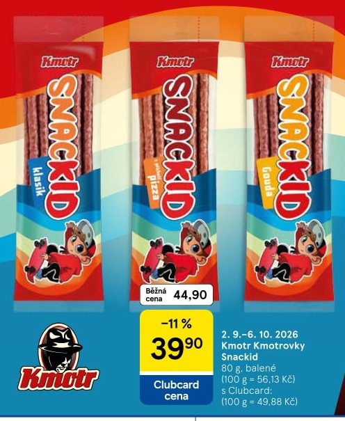 Kmotr Snackid - Tesco aktualniletaky.eu