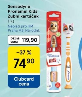 Sensodyne Pronamel Kids Zubní kartáček - Tesco aktualniletaky.eu
