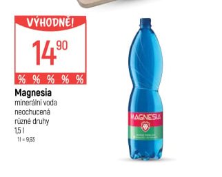 Magnesia minerální voda