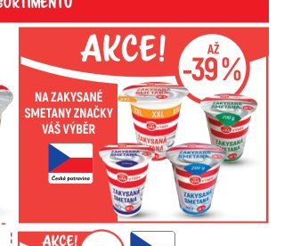 NA ZAKYSANÉ SMETANY ZNAČKY VÁŠ VÝBĚR