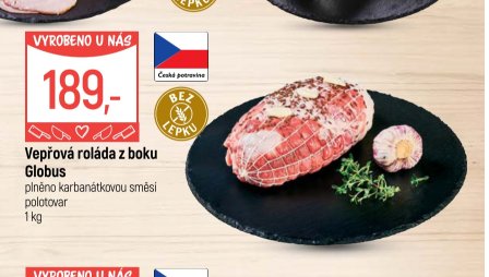 Vepřová roláda z boku Globus