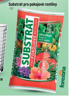 Substrát pro pokojové rostliny