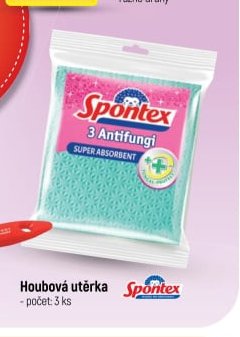 Houbová utěrka Spontex