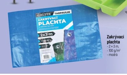 Zakrývací plachta