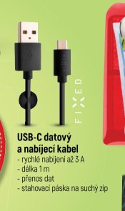 USB-C datový a nabíjecí kabel