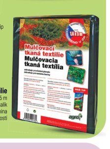 Mulčovací tkaná textilie
