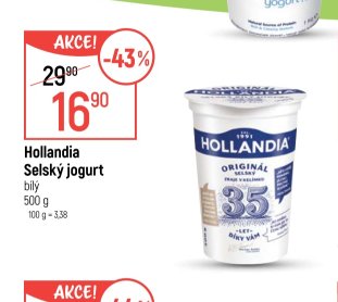 Hollandia Selský jogurt